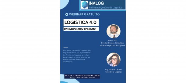 Webinar «Logística 4.0: Un futuro muy presente»⁣