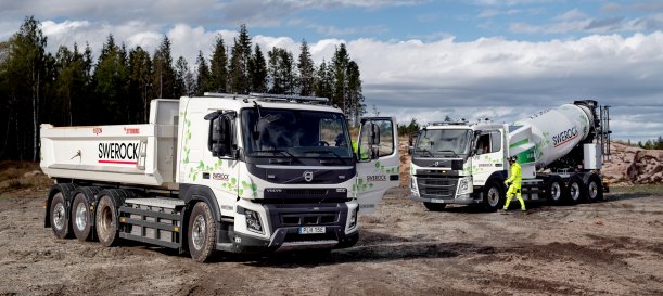 Volvo prueba camiones eléctricos para construcción