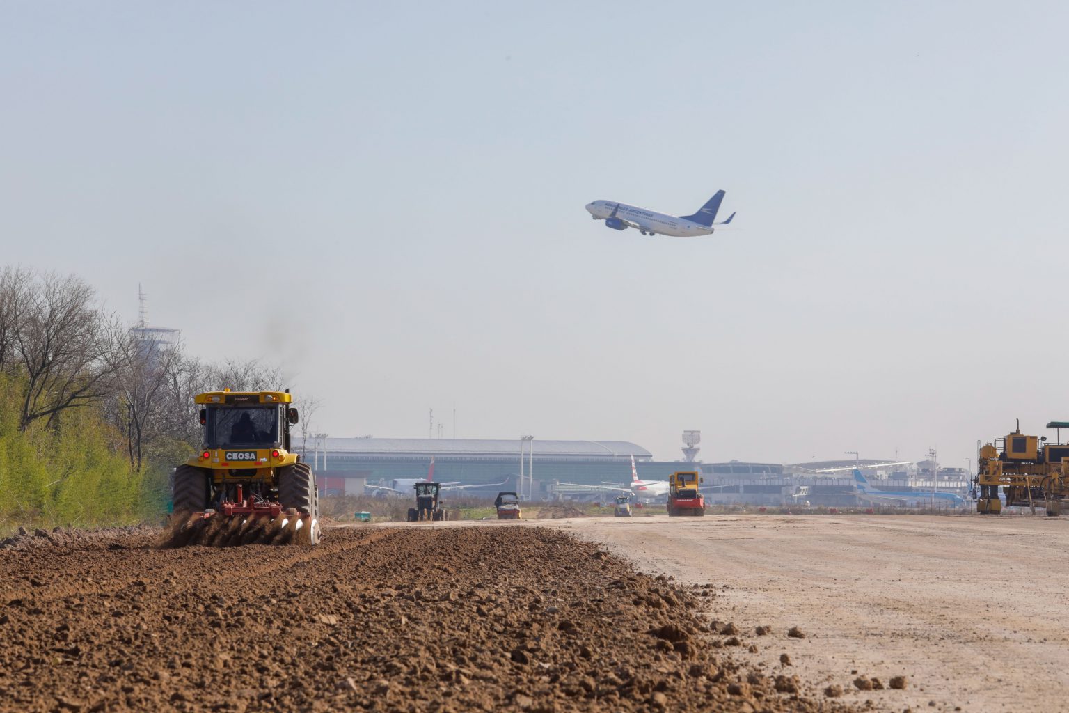 Obras en el Aeropuerto de Ezeiza