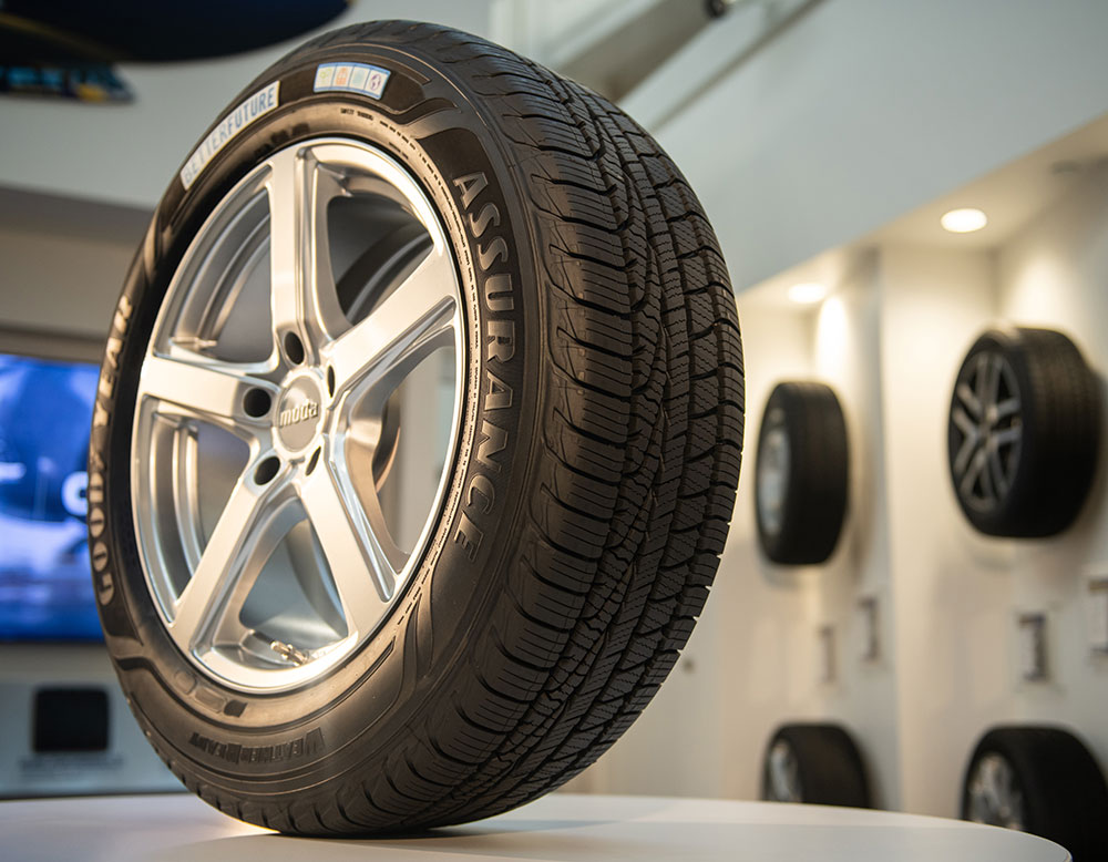 Goodyear crea un neumático con 70% de materiales sostenibles