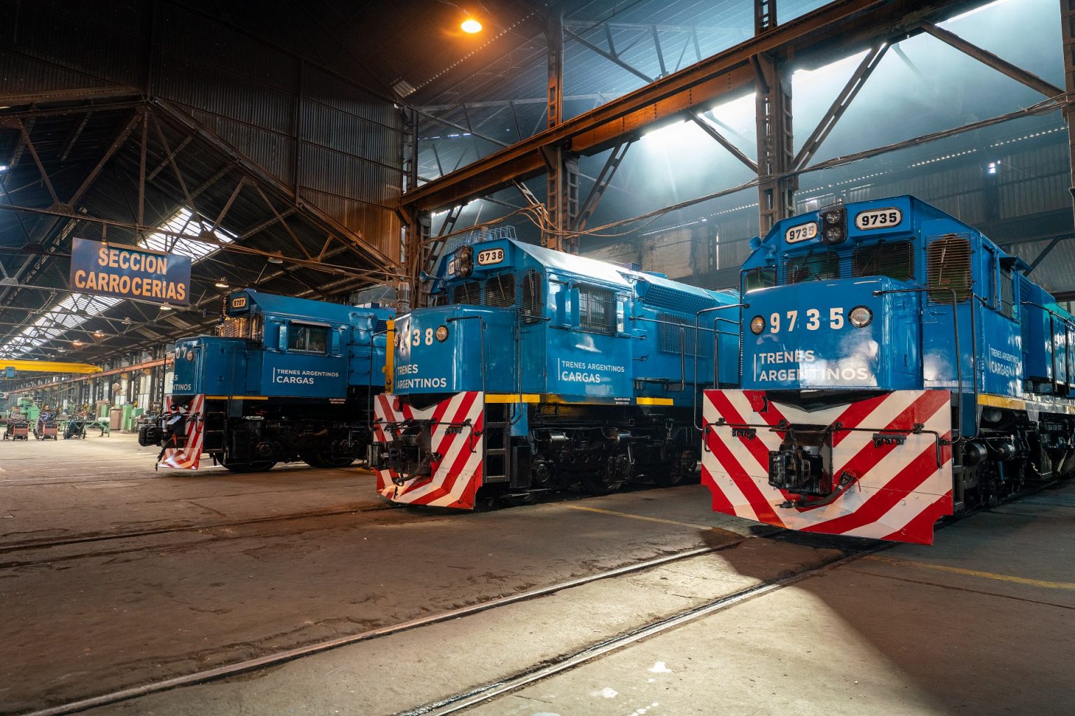 Trenes Argentinos de Cargas sumó locomotoras
