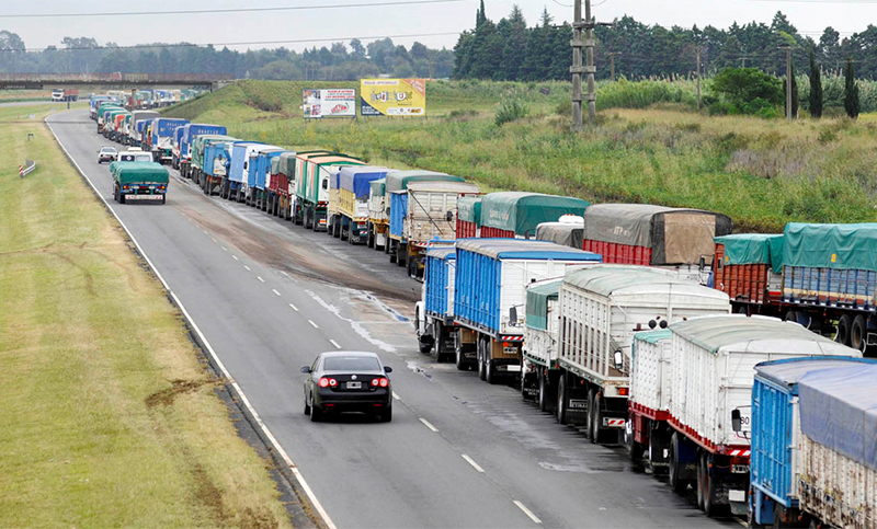 Argentina: fuerte suba de los costos del transporte de cargas en mayo