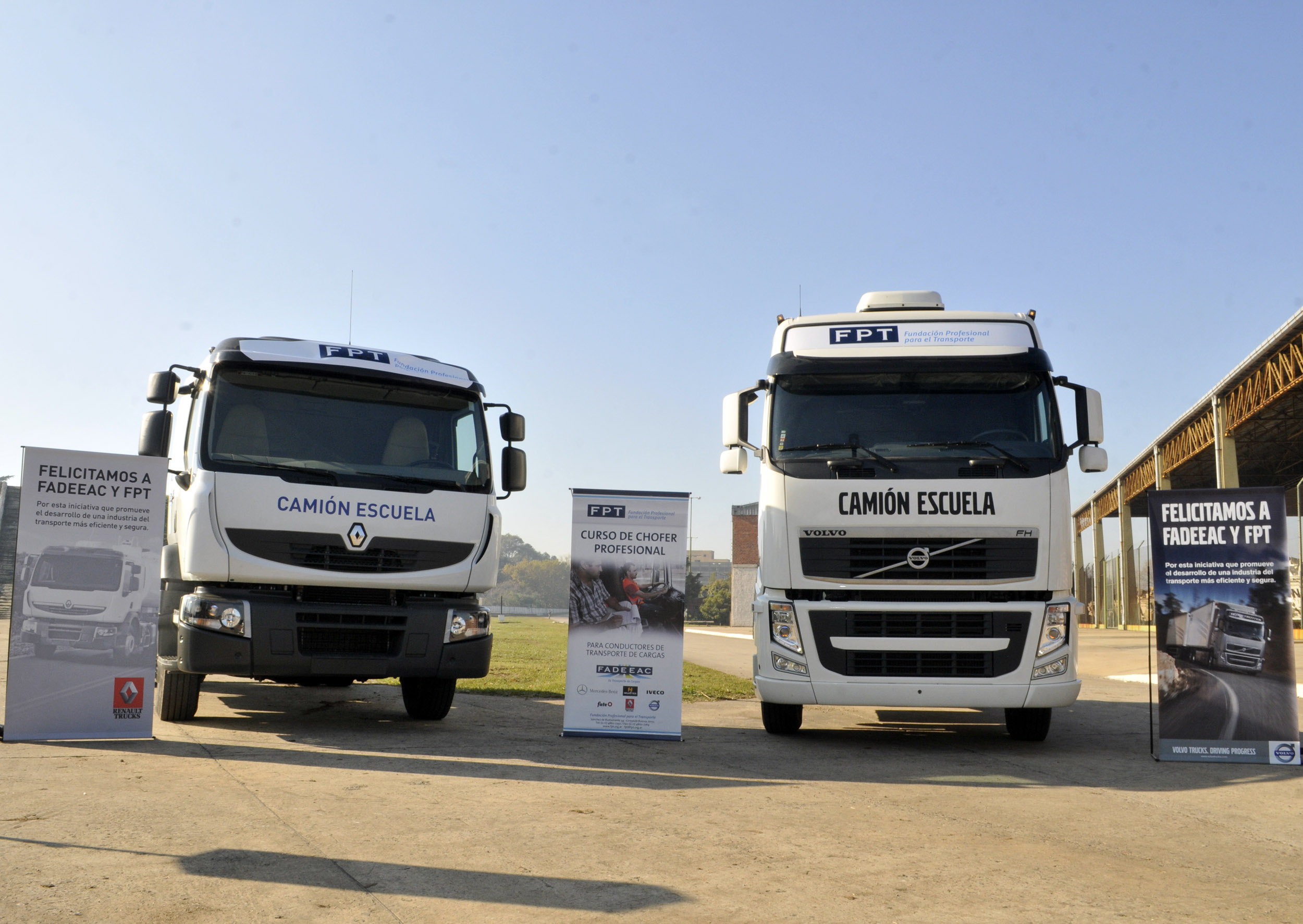 FADEEAC recibe camión escuela de Volvo