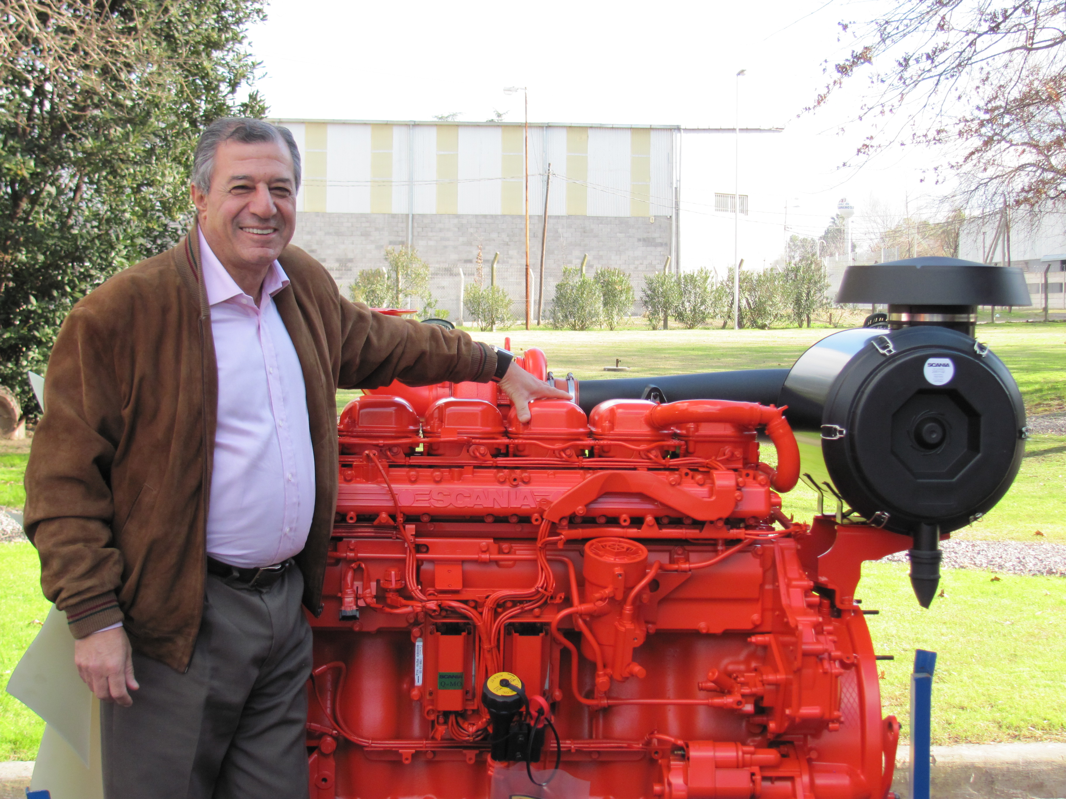 Scania Argentina récord en venta de motores