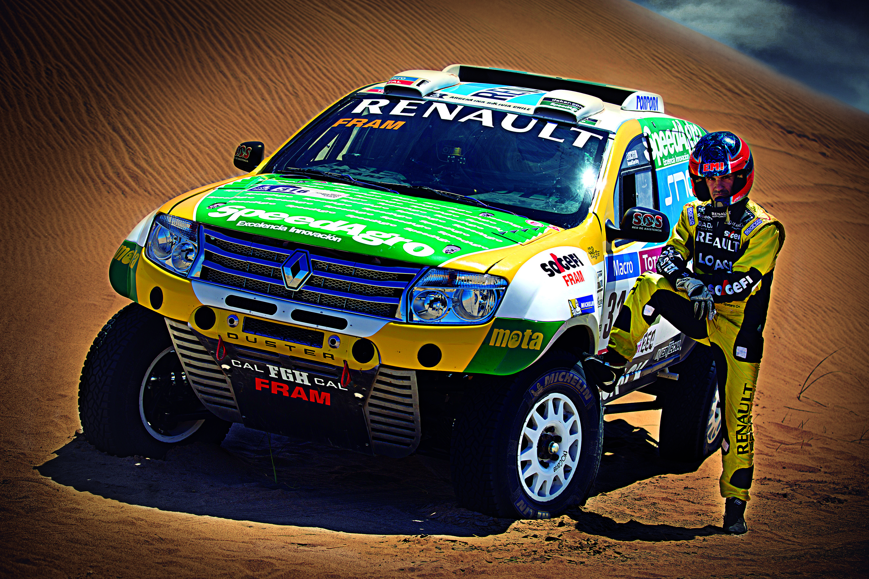 Renault Duster Team busca el top 10 en el Dakar 2015