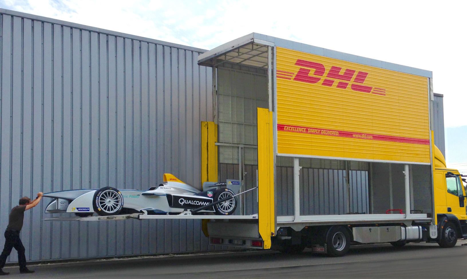 DHL traslada a la Fórmula E