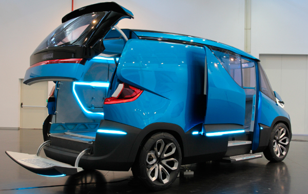 Iveco desarrolló vehículo de reparto futurista