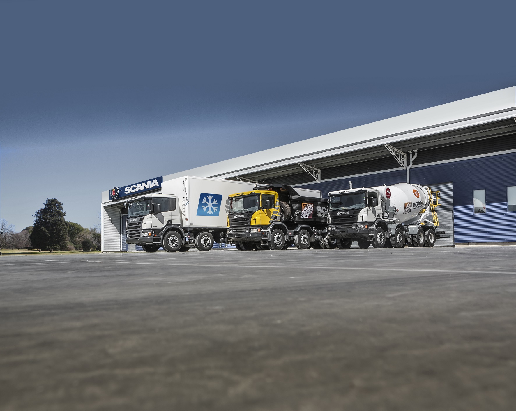 Scania presenta su línea de vehículos completos