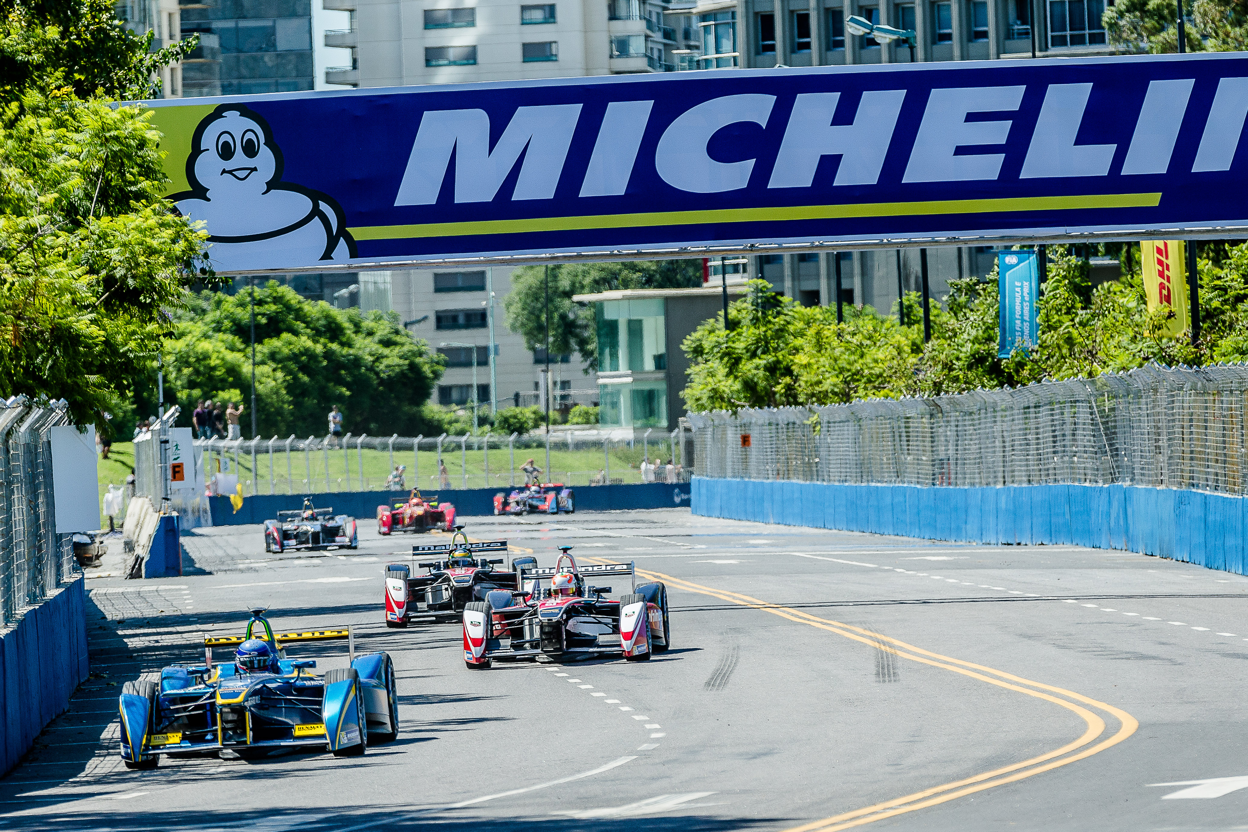 Michelin testea sus neumáticos en la Fórmula E
