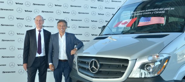 Mercedes-Benz exporta por primera vez a EE.UU y Canadá