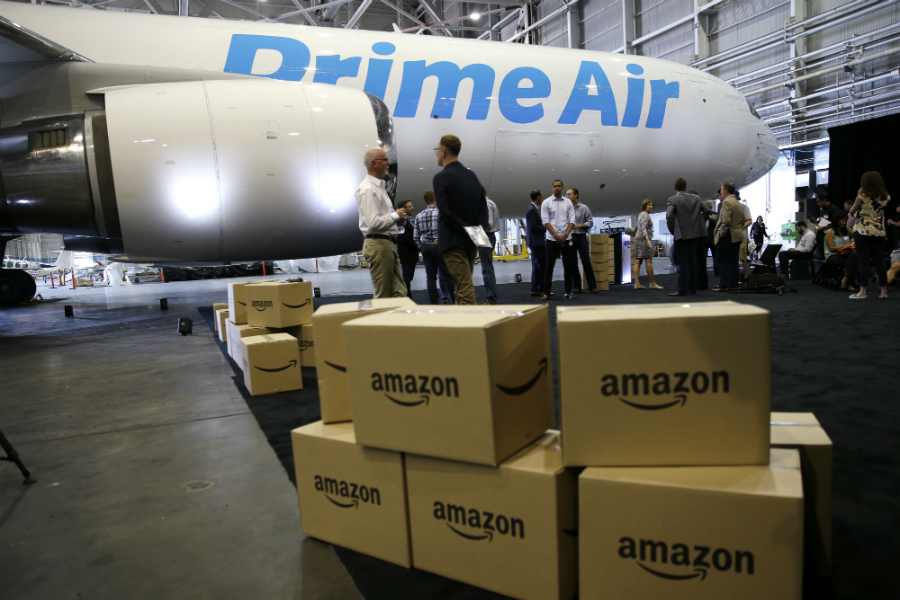 Amazon presenta su primer avión de carga de la flota Prime Air