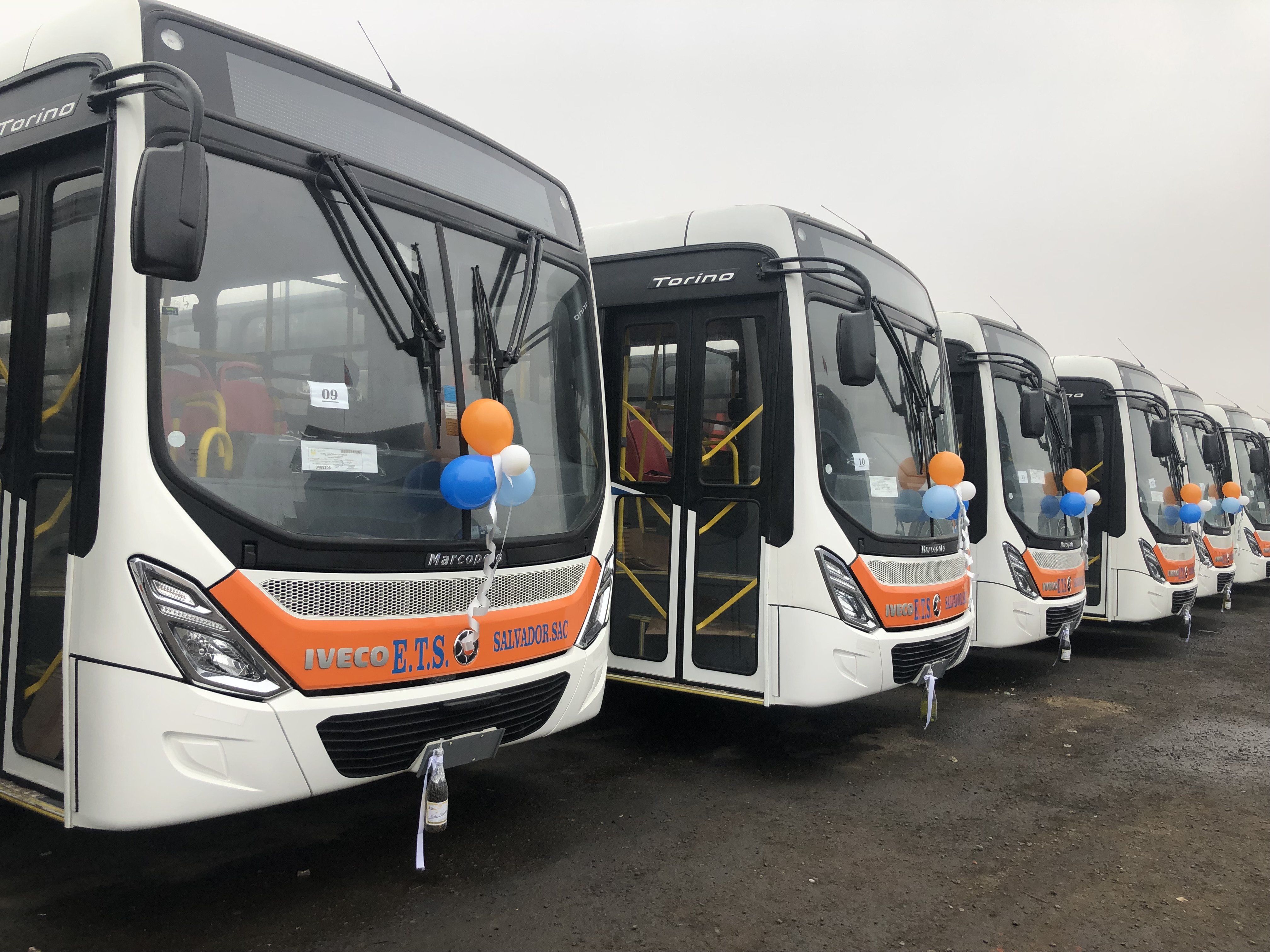 IVECO BUS realizó la entrega de 40 vehículos