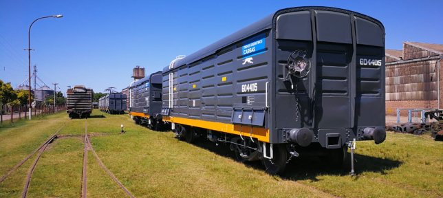 Línea San Martín incorpora vagones para carga de cereal