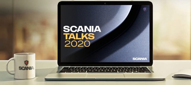 Scania lanzó su ciclo de conferencias virtuales